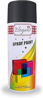 Paint in elegant versatile aerosol - Brilliant black - 400 ml - Fast drying paint - Resistant for all time - Interior and exterior acrylic paint... DIAYTAR NIGERIA: Where affordability meets variety, with thousands of products delivered in less than 8 days.