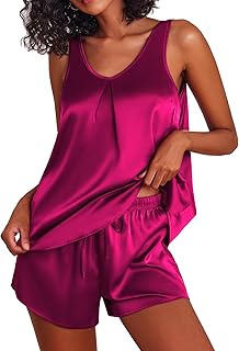 Silk pajama set for women consisting of a top and a cat-shaped shorts, two-room sleeveless night clothes in soft satin S-XXL.. Shop with confidence at Nigeria's leading affordable e-commerce platform with reliable delivery services.