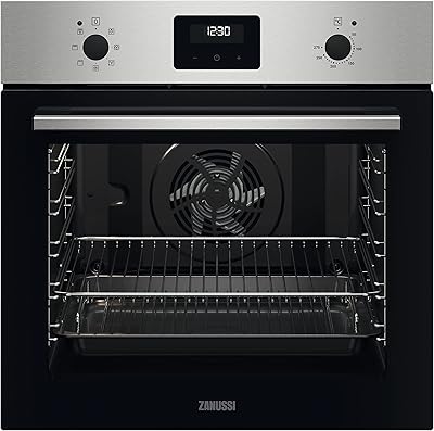 Zanussi built -in oven 60 cm with 74 -liter fan, 1 year warranty, zohnx3x1a.. DIAYTAR NIGERIA: Where shopping is affordable, selection is vast, and delivery is always reliable.