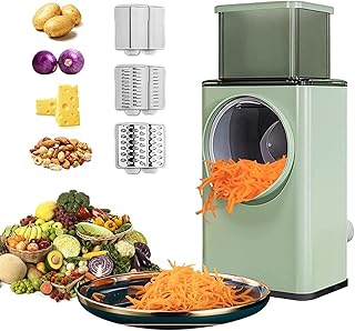 HA Mart rotary cheese grater - Rotating cheese grater for domestic use, 3 in 1 portable vegetable slicer.. Experience shopping without limits at DIAYTAR NIGERIA, where affordability meets convenience in just days.