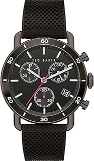 Chronograph watch Magarett for men with black leather bracelet BKPMGF903, black, BKPMGF903U-AMZUK.. DIAYTAR NIGERIA: Your gateway to affordable products delivered reliably across Nigeria.