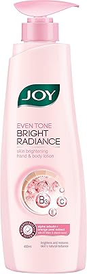 Lightening lotion Joy Bright Radiance for the skin, hands and body of your uniform, 400 ml.. DIAYTAR NIGERIA: Your partner in affordable shopping with nationwide delivery in just 5-8 days.