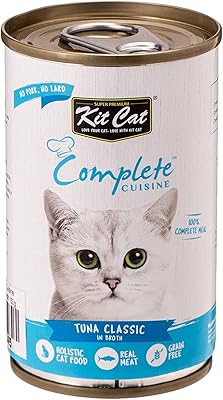 Kit Wet Wet Food Classic Tuna in Kat Kit Kit, 150 g, blue and white.. DIAYTAR NIGERIA makes quality accessible to all with our affordable prices and quick delivery service.