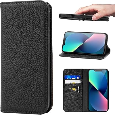 Nanhu iphone 13 mobile phone in natural leather with card holder.. DIAYTAR NIGERIA: Connecting Nigerians with their needs through our affordable and diverse marketplace.