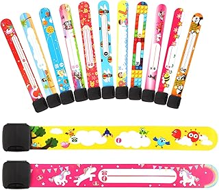 Reusable children's bracelets, waterproof identification bracelet for boys and girls, anti-high air activities (13 pieces).. Get the deals you love and the delivery speed you need at DIAYTAR Nigeria.