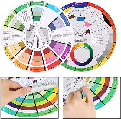 Chromatic wheel of Makeup Professional wheel for nail art.. DIAYTAR NIGERIA: Where affordability meets variety, with thousands of products delivered in less than 8 days.