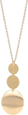 Long 18 -carat gold plated pendant necklace for women, costume jewelry.. Shop for everything you need at DIAYTAR NIGERIA, with budget-friendly prices and quick delivery.