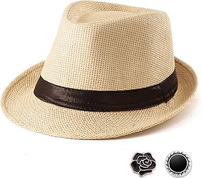 Fedora hat in straw for men, Fedora hats for men, Trilby hat, woolen sun hat, panama hat, m.. Discover why millions choose DIAYTAR for affordable online shopping with delivery in just 5-8 days.
