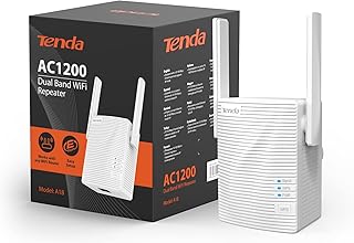 Reperator WiFi Double Tangue Universal Tenda A18 AC1200, High speed/WiFi extension, WiFi/Hotspot amplifier with 1 Ethernet port, works with all high speed suppliers, British socket.. Discover thousands of products on DIAYTAR Nigeria with delivery between 5 to 8 days across the country.