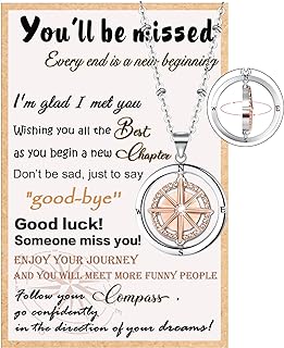 Tarsus Goodbye Moving Away Gifts for Women, Friends, colleagues, classmates, Retirement Gifts Time Gifts Collar Collar Bousson For Women, Cubic Zirconies.. DIAYTAR NIGERIA: Where convenience meets affordability with delivery across Nigeria in under 8 days.