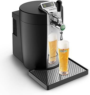 Krups DROUT (VB700800, 5L, black) beer pump and cylinder.. Get more, save more — only on DIAYTAR Nigeria.