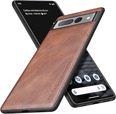 Mobile antichoc mobile level X in leather Polyurethane Flexible heat resistant for Google Pixel 7 Pro 2022 (brown).. Why wait? Get your order in 5–8 days with DIAYTAR Nigeria.