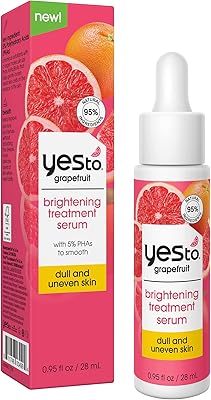YES to grapefruit treatment serum, lightening light formula to detach the dead cells from the skin, smooth complexion and tone the skin, with vitamin C and pha, natural, vegan and without cruelty towards animals, 0.95 fl oz.. DIAYTAR NIGERIA: Where smart shoppers find everything they need at prices they can afford.