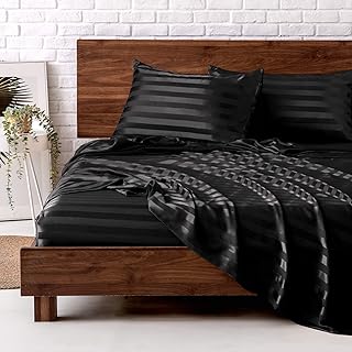 3 -room satin bedroom set for King size sheets.. DIAYTAR NIGERIA delivers more than products - we deliver affordable shopping satisfaction nationwide.
