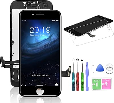 Spare screen with complete repair kit for Apple iPhone 6 - Black (4.7 inches).. DIAYTAR NIGERIA delivers happiness in 5-8 days with our affordable and diverse product range.