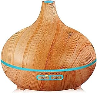 Electric wood humidifier with 300 ml perfume diffuser for use.. DIAYTAR NIGERIA makes online shopping accessible with our budget-friendly prices and reliable shipping.