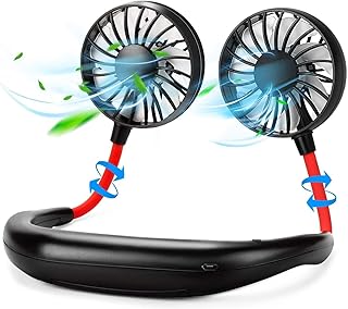 Mini USB Personal Fan at 360 degrees Rotation Rotation, Portable Cooling Fan adapted to the office, home, travel room, outdoor sports (black).. Shop confidently with DIAYTAR NIGERIA, offering affordable prices and reliable delivery within a week.