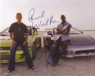 2 fast 2 furious - autographe de paul walker et tyrese gibson 8 x 10.. Quick delivery. Quality products. Great deals. That’s DIAYTAR Nigeria.