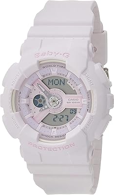 Casio quartz watch for women analog-numeric display rubber bracelet.. Shop smart with DIAYTAR NIGERIA, offering a vast product range delivered to your doorstep within a week.
