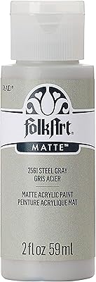 Acrylic painting of matching colors folk art (2 oz), 2561, steel gray.. Your digital shopping destination, DIAYTAR NIGERIA combines variety with affordability and quick delivery.