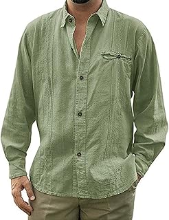 Long -sleeved men's shirts in buttoned linen for the beach yoga shirts.. Quick delivery. Quality products. Great deals. That’s DIAYTAR Nigeria.