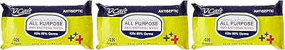 Vcare multi-use antibacterial wipes, 48 ​​pieces, set of 3.. Experience the ease of one-stop shopping with DIAYTAR NIGERIA's diverse catalog and nationwide delivery.