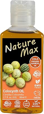 Nature max handal natural citrus oil not diluted pure for hair, skin care and premium cold pressed food (1 packet = 2.70 oz / 80 ml) زيت الحنظل.. Shop with purpose at DIAYTAR NIGERIA and receive quality products at budget rates within 8 days.