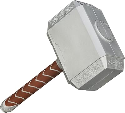Role game toy Marvel Thor Battle Hammer, weapon accessory inspired by superhero comics, for children 5 and over (Amazon exclusivity).. Discover why thousands choose DIAYTAR NIGERIA for affordable products delivered in less than a week.
