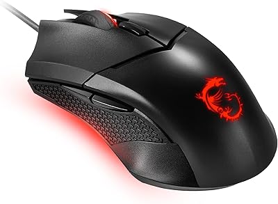 Optical game mouse MSI GM08 4200 dpi with red clutch led lighting, black.. Shop smarter with Nigeria's premier e-commerce platform, featuring affordable products delivered nationwide.