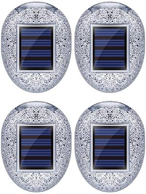 Outdoor solar lamps, landscaped lighting, pebbles, decorative stones, light stones, LED, waterproof, for terrace, garden, patio, courtyard, white light.. DIAYTAR NIGERIA revolutionizes online retail with our vast selection and cost-effective delivery options.