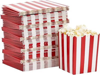 Small boxes with sworn swallowed popcorn for cinema evening, birthday party (3 x 3.9 inches, package of 100).. Discover endless possibilities with DIAYTAR NIGERIA's extensive product range and affordable shipping.
