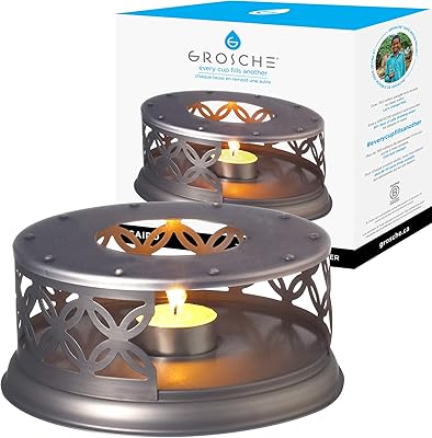 Grouchy Cairo Premium Grouchy Heater with Candle Heater. For glass teapots and other casserole heating uses... Shop with ease at DIAYTAR NIGERIA, Nigeria's premier e-commerce platform offering budget-friendly shipping.