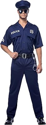 California Costumes Police Police Costumes for Men, One Size, Multicolor.. DIAYTAR NIGERIA: Where every click leads to affordable purchases delivered promptly to your door.