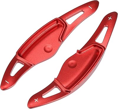 Xautohawks A pair of steering wheel transmission tackle for Hyundai Elantra Sport 2017-2019, aluminum alloy, red color.. DIAYTAR NIGERIA makes online shopping accessible with our budget-friendly prices and reliable shipping.