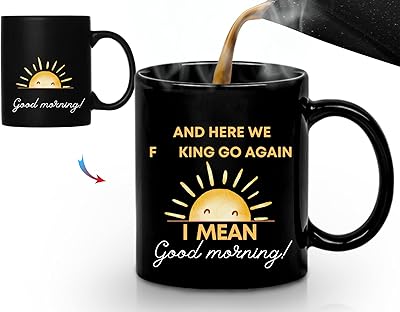 Funny coffee cup onebttl morning quotes sensitive heat.. DIAYTAR NIGERIA: Redefining e-commerce with affordable prices and reliable nationwide shipping.