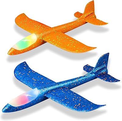 Package of 2 - 17.5 inches Plane to launch in Light LED foam, handplake by hand for children boys and girls 2 flights for children from 3 to 9 years old, size L, matching colors, pack of 2.. Don’t wait weeks for international shipping. DIAYTAR Nigeria offers local delivery within 5 to 8 days, so you get your items when you actually need them.