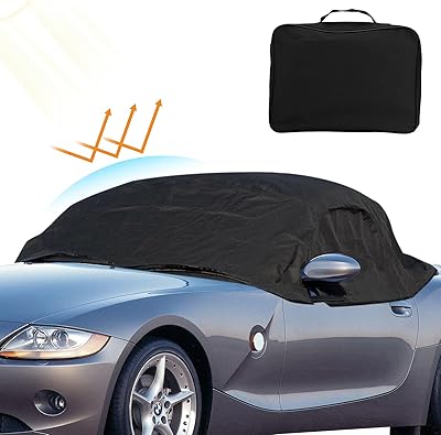 Personalized hood protection half -cover compatible with BMW Z4 2003 - 2008? black ?.. Shop smart with DIAYTAR NIGERIA, offering a vast product range delivered to your doorstep within a week.