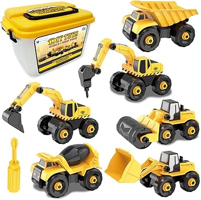 Mamfactory detachable truck truck toy with storage box, 6 -in -1 DIY educational construction toys for boys and girls aged 3, 4 and 5 years old.. Experience the ultimate in shopping convenience with DIAYTAR NIGERIA's vast catalog and 5-8 day delivery.