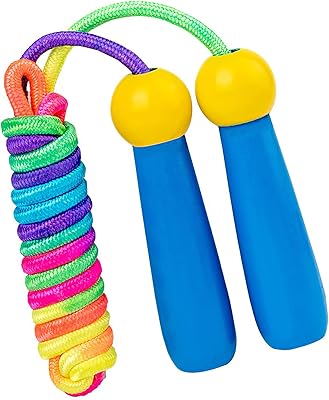 Sautering rope Sautical Cord for children Wooden handle Building boys and girls adjustable skipping rope skipping rope.. Shop smart, shop DIAYTAR — Nigeria’s trusted e-commerce site.