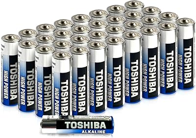 Alkaline batteries Toshiba AAA 40 pieces | High power | Extremely long execution time | high -end Japanese quality LR03 | large value lock.. Join thousands of satisfied shoppers on DIAYTAR Nigeria.