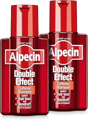 Alpecin Double effect shampoo 2x 200 ml | Antipellicular shampoo and natural hair growth | Energning for strong hair | Haper care for men made in Germany.. DIAYTAR NIGERIA makes online shopping accessible to all with budget-friendly prices and reliable delivery.