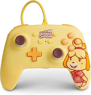 Power -A improved wired controller for Nintendo Switch - Animal Crossing: Isabelle Gamepad wired controller for Nintendo Switch.. A world of products at your fingertips — thanks to DIAYTAR Nigeria.