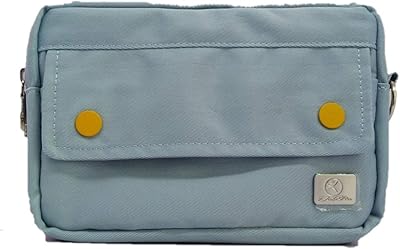 Pencil bag (blue), stationery organizer, essential make -up tool kit. Elegant gift for students, adolescents and adults.. Shop smarter with DIAYTAR Nigeria — affordable prices and a wide product range delivered in just 5 to 8 days.