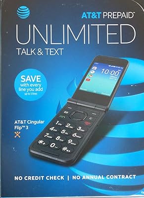 At & t Prepay - Cingular Flip 3, Pre -Plié smartphone - Black.. DIAYTAR NIGERIA delivers affordability and convenience to your doorstep within 8 days of purchase.