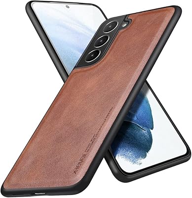 X LEVEL protective cover for Samsung Galaxy S21 Fe, in luxurious polyurethane leather, with practical design, resistant to shocks and stripes, with flexible edges for Samsung Galaxy S21 Fe - Brown.. From essentials to electronics, DIAYTAR Nigeria ships your order in no time.
