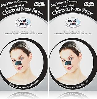 Kool & cool coal nasal bands, 6 bands, pack of 2.. DIAYTAR NIGERIA: Where affordable shopping meets reliable nationwide delivery in less than a week.