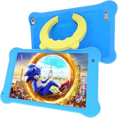 Aeezo Children's tablet 7 inch Wifi Android 10 PC FHD 1024 x 600 IPS screen, 2 GB of RAM RAM Rom, Parental control table (Rose) (new blue).. DIAYTAR NIGERIA: Where affordable shopping meets reliable nationwide delivery in less than a week.