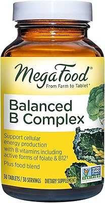 Multivitamine vegan -free gluten -free megafood balance b complex (30 tablets).. DIAYTAR NIGERIA: Your one-stop e-commerce destination with affordable prices and nationwide delivery in 5-8 days.