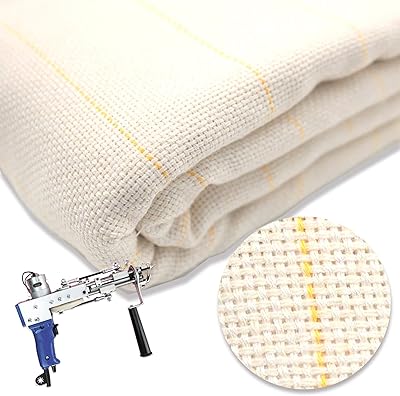 Basic embroidery fabric with defined lines, oversized embroidery fabric, monk fabric for pepper pistol, carpet punch, pepper needle, 45 "x 45".. DIAYTAR NIGERIA transforms dreams into deliveries with our affordable prices and 5-8 day shipping.