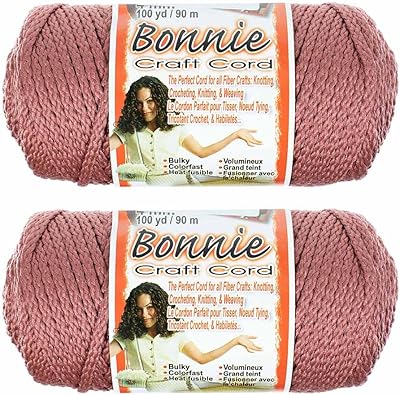 Pony cord in macramé Craft County 4 mm 100 meters, pack of 2.. Experience shopping without compromise at DIAYTAR NIGERIA, with vast selection and quick delivery.
